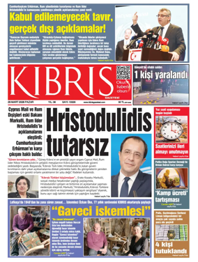 Cover of Kibris Gazetesi