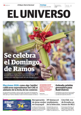 Cover of El Universo