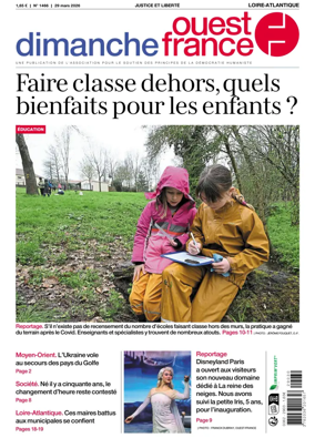 Cover of Dimanche Ouest France (Loire-Atlantique)