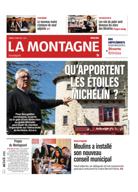 Cover of La Montagne (Moulins)