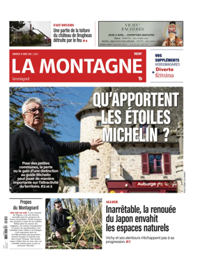 Cover of La Montagne (Vichy)
