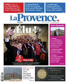 Cover of La Provence Marseille