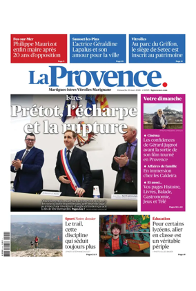 Cover of La Provence Martigues-Istres-Vitrolles-Marignane