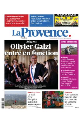 Cover of La Provences Vaucluse