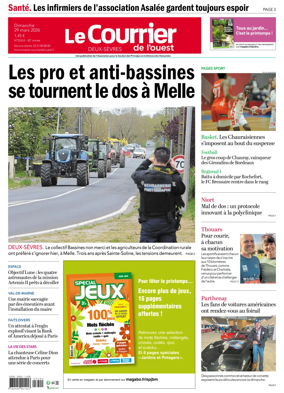 Cover of Le Courrier de l’Ouest (Deux-Sevres)