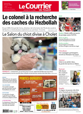 Cover of Le Courrier de l’Ouest (Nord Anjou)