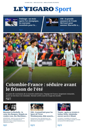 Cover of Le Figaro Sport