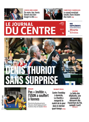 Cover of Le Journal du Centre