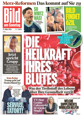 Cover of Bild am Sonntag