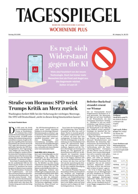 Cover of Der Tagesspiegel