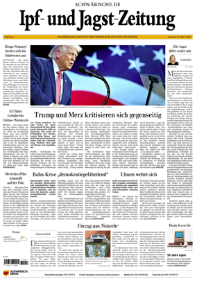 Cover of Ipf- und Jagst-Zeitung