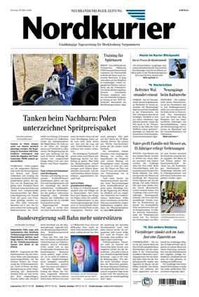Cover of Neubrandenburger Zeitung