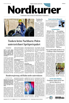 Cover of Strelitzer Zeitung