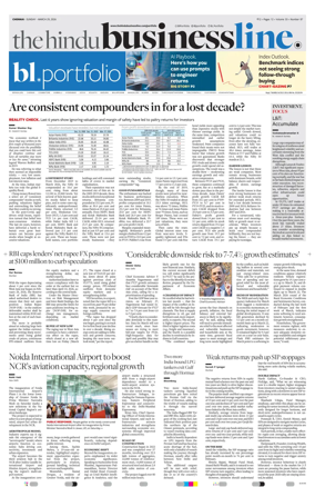 Cover of BusinessLine (Chennai)