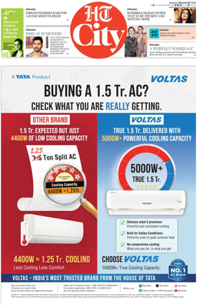 Cover of Hindustan Times (Chandigarh) - City