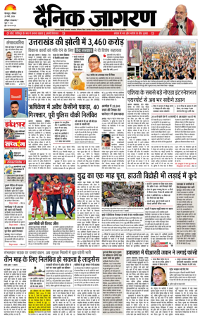 Cover of Dainik Jagran - Haridwar