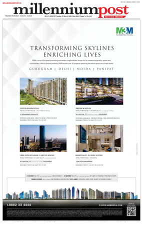 Cover of Millennium Post