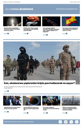 Cover of Euronews Business (Turkish) Compiled Editions