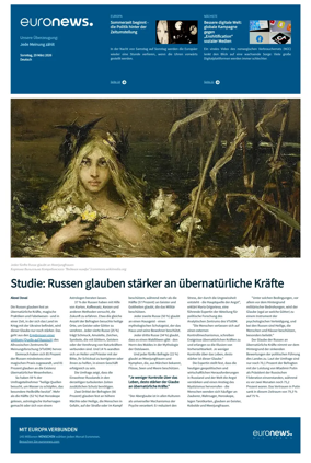 Cover of Euronews (German Edition)