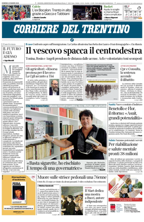 Cover of Corriere del Trentino