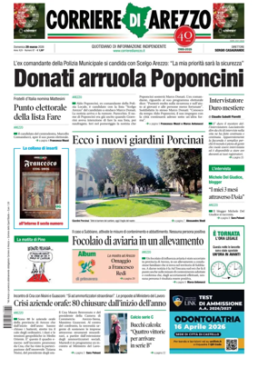 Cover of Corriere di Arezzo