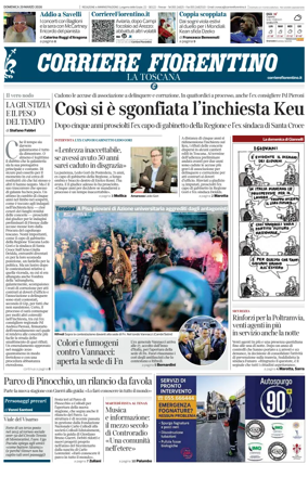 Cover of Corriere Fiorentino