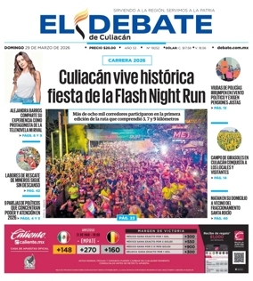 Cover of El Debate de Culiacan