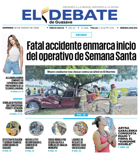 Cover of El Debate de Guasave
