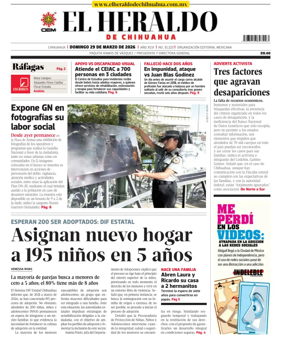 Cover of El Heraldo de Chihuahua
