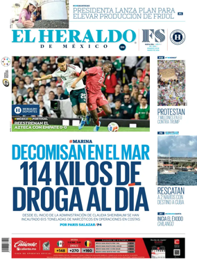Cover of El Heraldo de Mexico