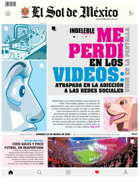 Cover of El Sol de Mexico