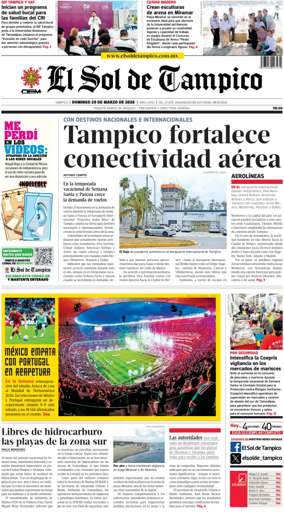 Cover of El Sol de Tampico