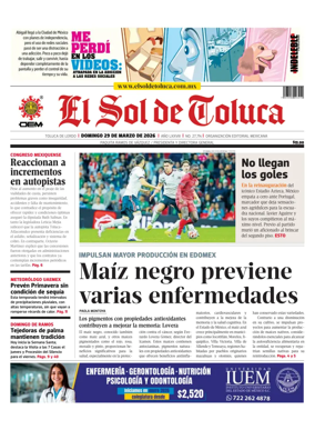 Cover of El Sol de Toluca