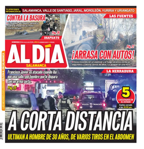 Cover of Periodico Al Dia (Salamanca)