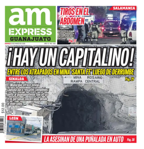 Cover of Periodico AM Express (Guanajuato)
