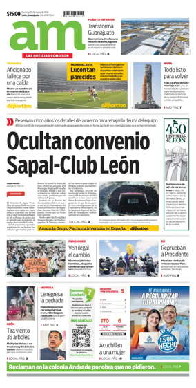 Cover of Periodico AM (Leon)
