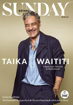 Cover of Sunday Star-Times - Sunday Magazine