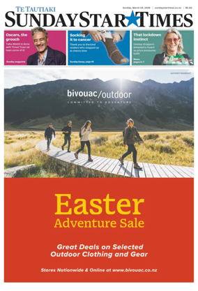 Cover of Sunday Star-Times