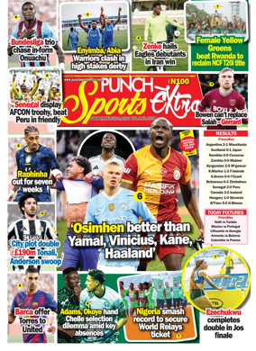 Cover of Punch Sports Extra
