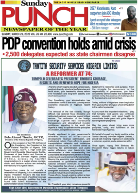 Cover of Sunday Punch