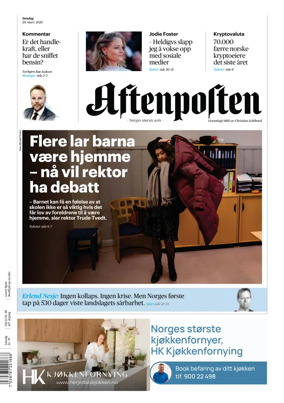 Cover of Aftenposten