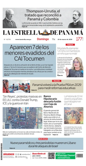 Cover of La Estrella de Panama