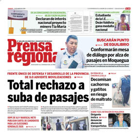 Cover of Prensa Regional