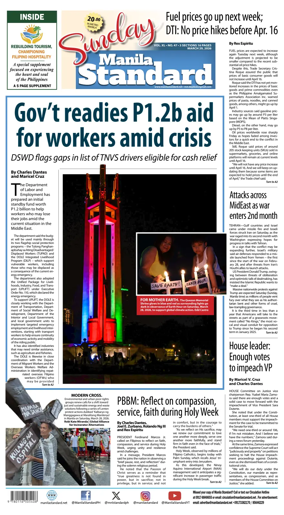 Cover of Manila Standard