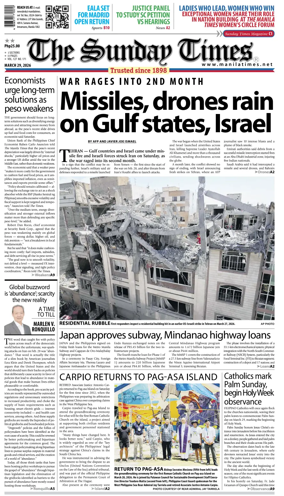 Cover of The Manila Times