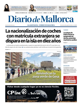 Cover of Diario de Mallorca