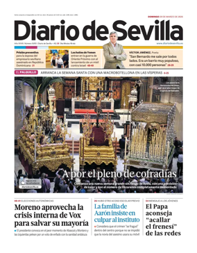Cover of Diario de Sevilla