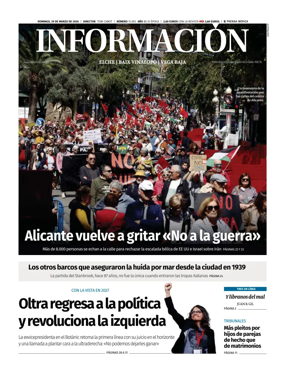 Cover of Diario Informacion (Elche y Vega Baja)