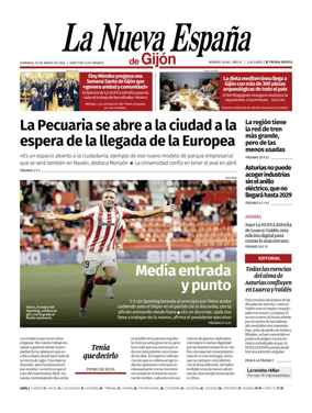 Cover of La Nueva Espana (Gijon)