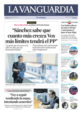 Cover of La Vanguardia
